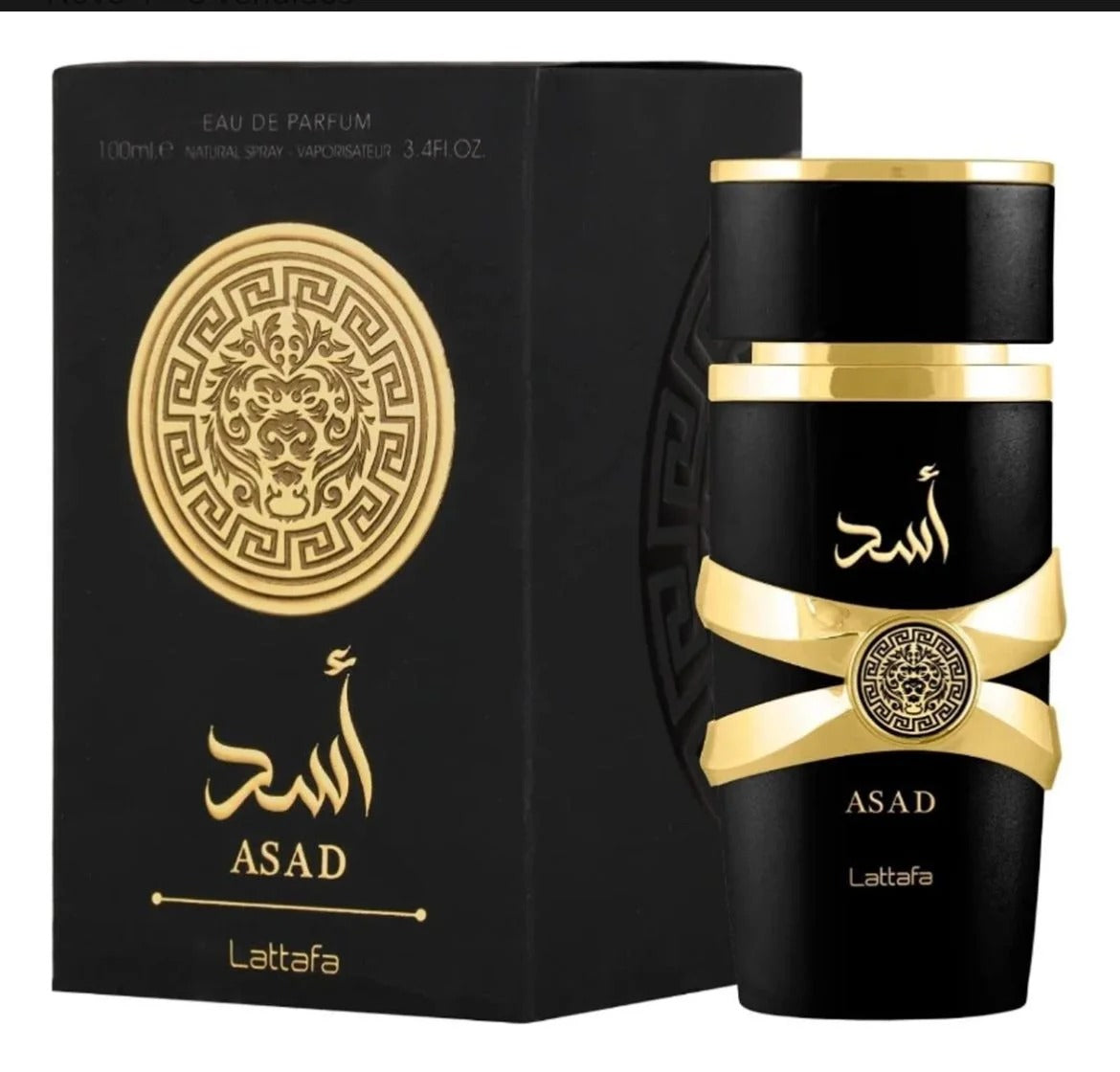 Asad Lataffa Black EDP